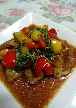 さっぱりぽん酢の煮込み風チキン-レシピのメイン写真