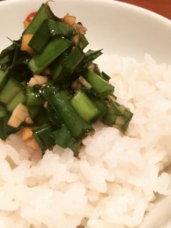 ご飯のお供♩ニラニンニクの醤油漬け-レシピのメイン写真