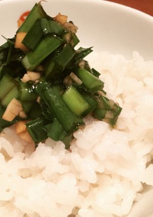ご飯のお供♩ニラニンニクの醤油漬け-レシピのメイン写真