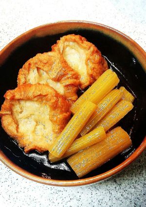 □ふきと油麩の煮物□-レシピのメイン写真