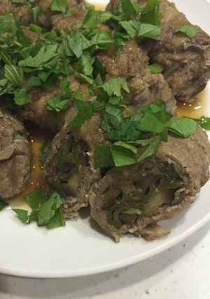なすとピーマンの牛肉巻き♫玉ドレがけ☆-レシピのメイン写真
