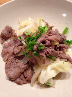 大葉にんにく醤油で牛肉炒め♡-レシピのメイン写真