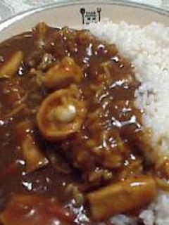 エビときのこの簡単カレー-レシピのメイン写真