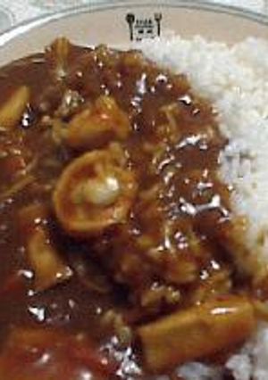 エビときのこの簡単カレー-レシピのメイン写真