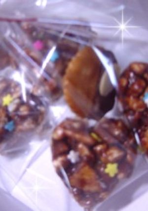 可愛いチョコクリスピー-レシピのメイン写真