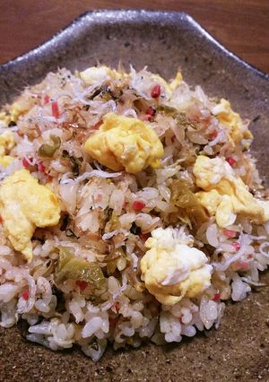 ジャコと紅生姜の高菜チャーハン-レシピのメイン写真