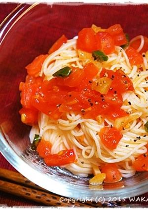 簡単■トマトのイタリアンそうめん■-レシピのメイン写真