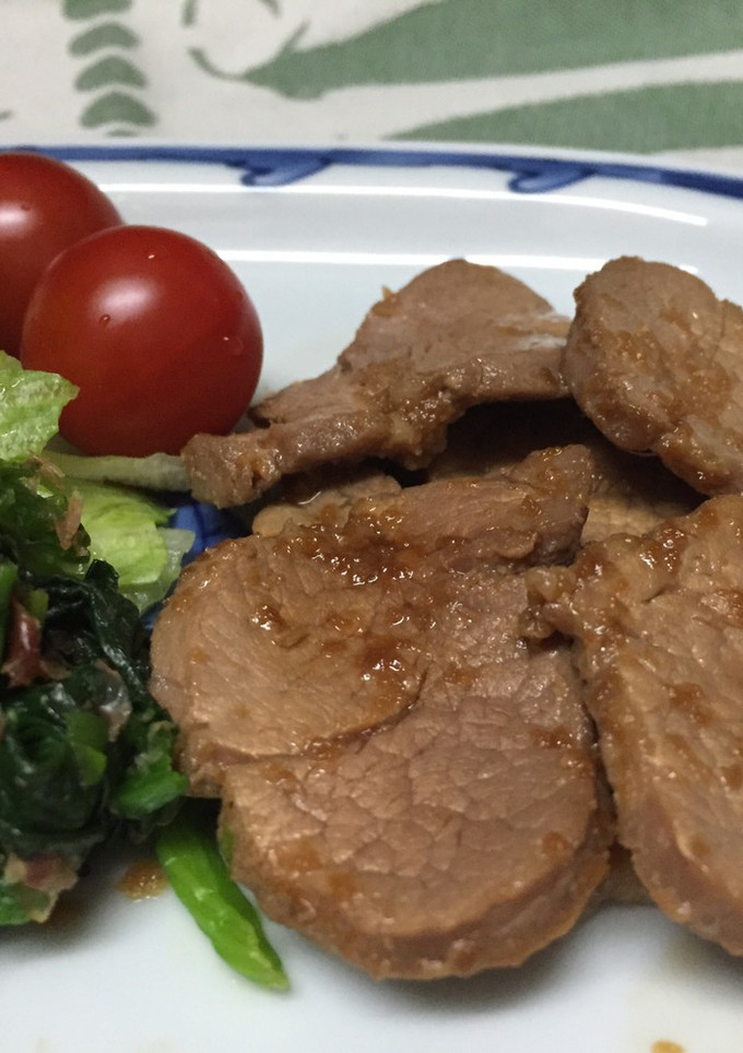 豚ヒレ肉の生姜焼き-レシピのメイン写真