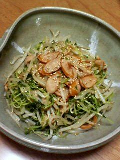 ☆もやしと豆苗の炒め物☆-レシピのメイン写真