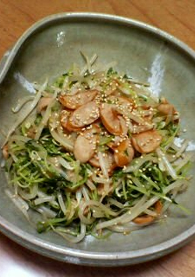 ☆もやしと豆苗の炒め物☆-レシピのメイン写真