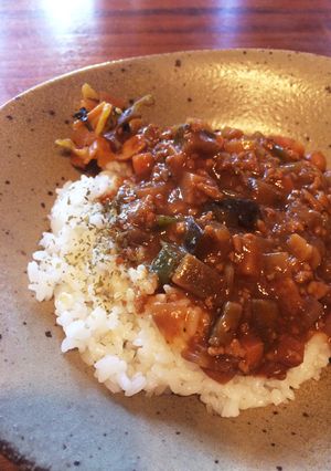 豆とナスの夏キーマカレー-レシピのメイン写真