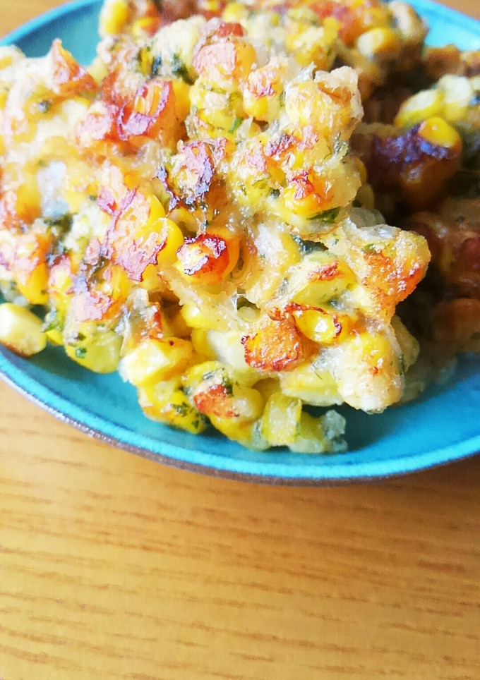 焼きもろこし風☆生とうもろこしのかき揚げ-レシピのメイン写真