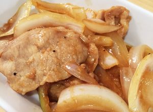 節約&時短！ 豚薄切りロースの生姜焼き-レシピのメイン写真