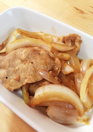 節約&時短! 豚薄切りロースの生姜焼き-レシピのメイン写真