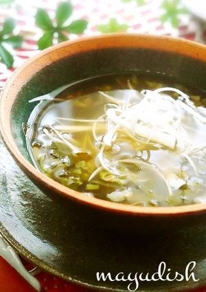 疲れ知らずのネバトロおすましスープ♬-レシピのメイン写真