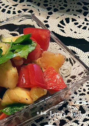 泉州水ナスとトマトのイタリアンサラダ-レシピのメイン写真