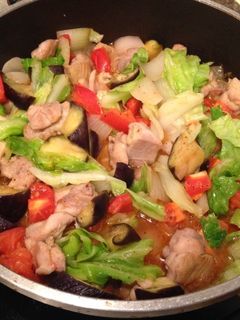 チキンと夏野菜炒め-レシピのメイン写真
