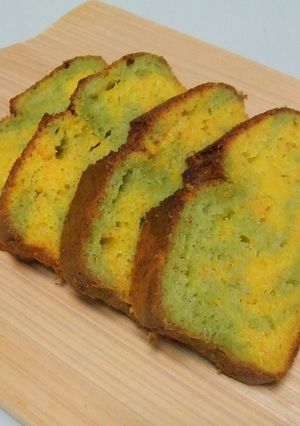 人参とアスパラのマーブルケーキ-レシピのメイン写真