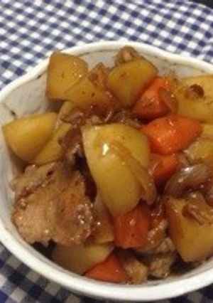 簡単シンプル肉じゃが-レシピのメイン写真