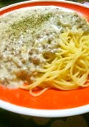 白い！？ミート☆ソース♪-レシピのメイン写真
