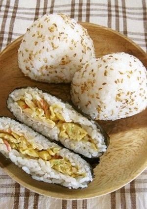 ごま油おにぎらず-レシピのメイン写真