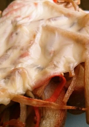 ☆きんぴらごぼうチーズトースト☆-レシピのメイン写真