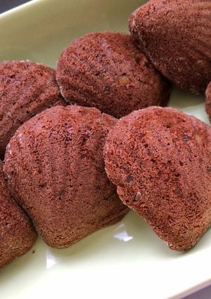 チョコがなくても簡単ココア マドレーヌ！-レシピのメイン写真