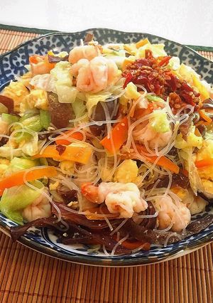 台湾焼きビーフン(台灣炒米粉)-レシピのメイン写真