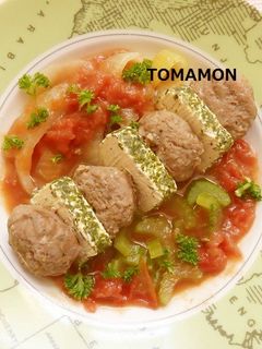 とまモンスープ✨お野菜チーズ&ハンバーグ-レシピのメイン写真