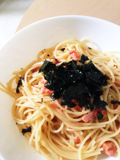簡単鮭マヨパスタ-レシピのメイン写真