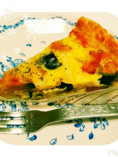 こっそりヘルシー!夏野菜キッシュ☆゛-レシピのメイン写真