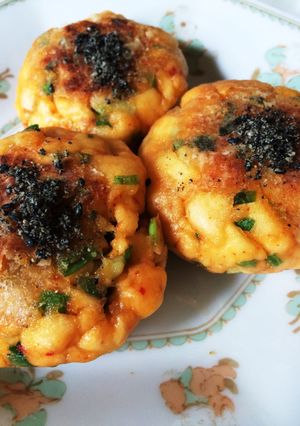 ＊はんぺんで簡単に作れる＊キムチおやき-レシピのメイン写真