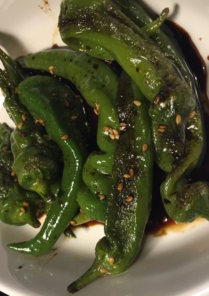 簡単！万願寺とうがらし甘辛レモン炒め-レシピのメイン写真