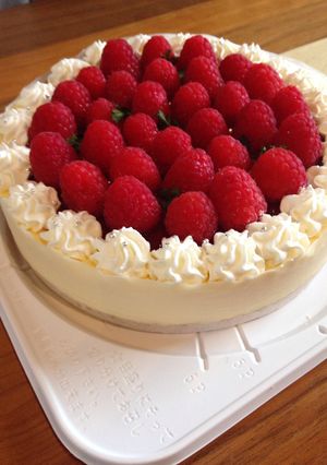 混ぜるだけ、簡単レアチーズケーキ-レシピのメイン写真