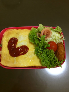 パパ弁当・オムライス-レシピのメイン写真