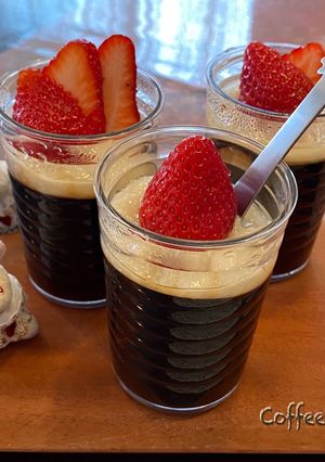 ♧簡単♪大人のコーヒーゼリー＋甘酒-レシピのメイン写真