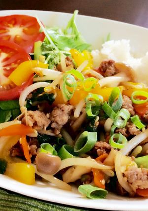 カフェ風ワンプレートご飯【野菜丼】-レシピのメイン写真