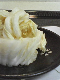 レンジで♪めちゃうま白菜のにんにく蒸し-レシピのメイン写真