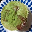 抹茶とチョコレートのマグカップケーキ