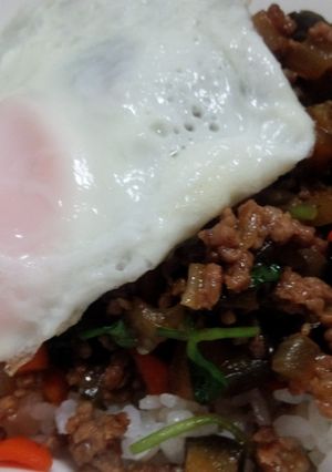 焼き肉のタレでガパオ風ライス-レシピのメイン写真