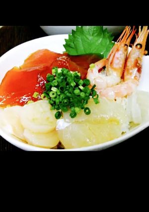 超簡単♪タレが激ウマ海鮮丼-レシピのメイン写真
