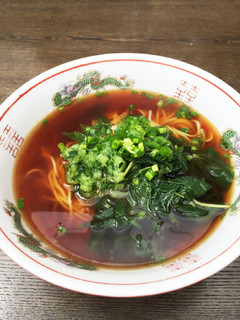 モロヘイヤとおろし胡瓜のさっぱりラーメン-レシピのメイン写真