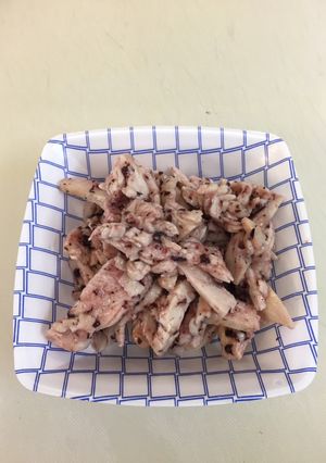鳥胸肉の梅和え-レシピのメイン写真