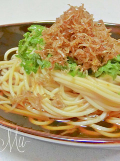 ゆず胡椒風味♡大葉じゃこの和風冷製パスタ-レシピのメイン写真