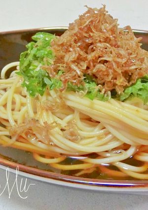 ゆず胡椒風味♡大葉じゃこの和風冷製パスタ-レシピのメイン写真