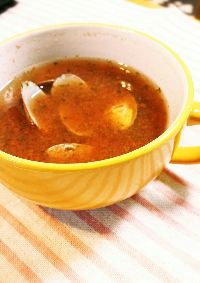 まるごとトマトと紫蘇のスープ-レシピのメイン写真