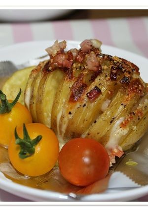ハッセルバックポテト風-レシピのメイン写真