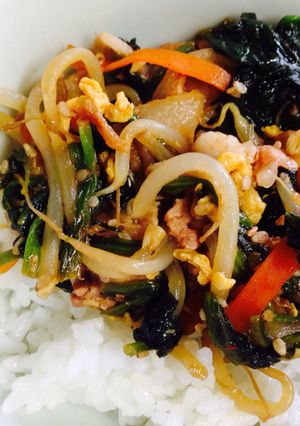 給食の ビビンバ-レシピのメイン写真