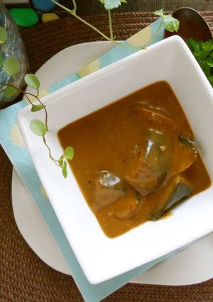 エスニック風☆茄子の味噌カレースープ-レシピのメイン写真