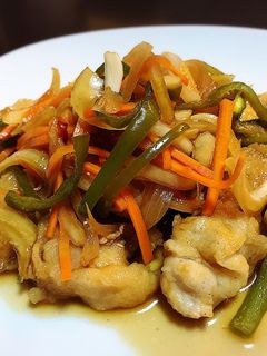 揚げない鶏胸肉の南蛮漬け☆-レシピのメイン写真